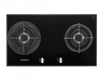 MODENA BUILT IN HOB GAS 2 BURNER BLACK