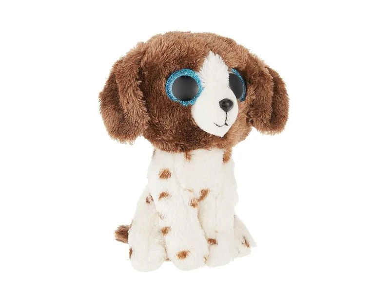 TY TOYS BEANIE BOOS MUDDLES DOG M