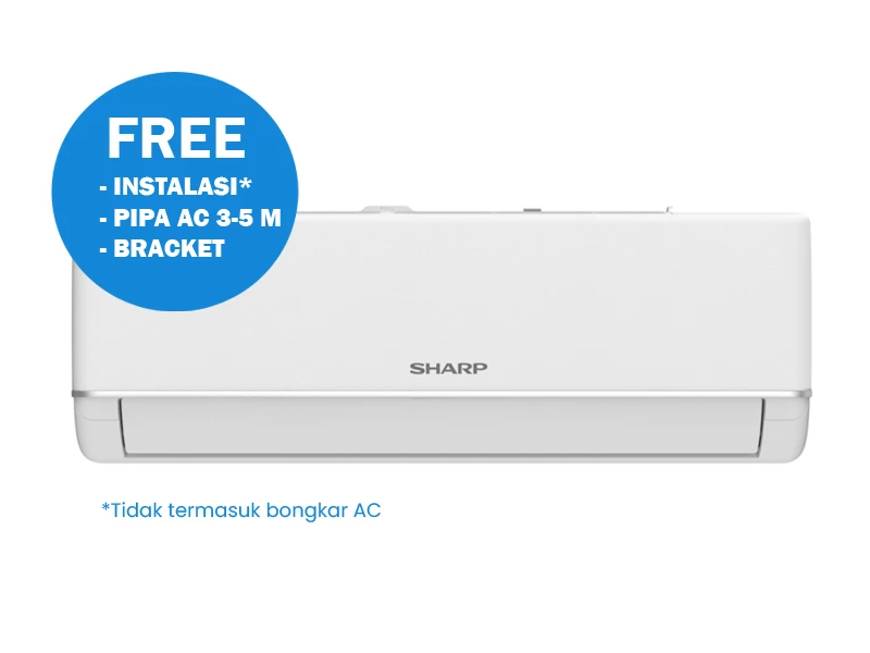 SHARP AC SPLIT 1.5 PK STANDARD WHITE | eci.id by Electronic City