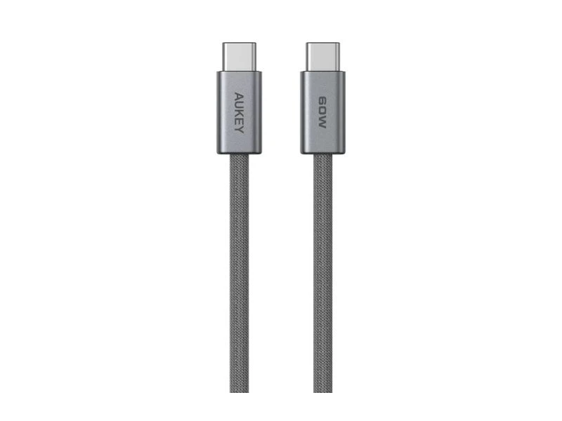 AUKEY CABLE DCC061 C TO C 60W 1M GRAY | eci.id by Electronic City