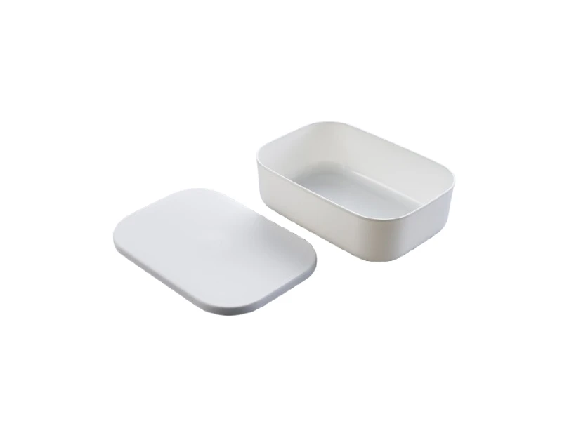 ARRASO PLASTIC STORAGE BOX WITH LID SET WHITE | eci.id by Electronic City