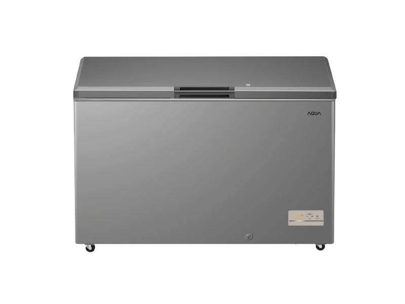 AQUA CHEST FREEZER 418 L DARK SILVER | eci.id by Electronic City