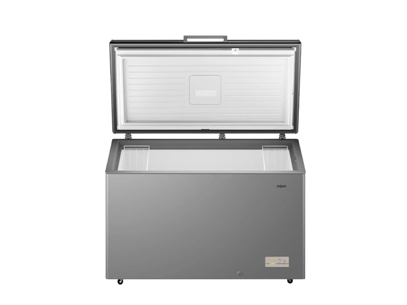 AQUA CHEST FREEZER 418 L DARK SILVER | eci.id by Electronic City