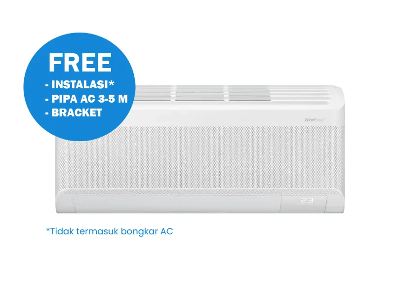 SAMSUNG AC SPLIT 1/2 PK INVERTER WHITE | eci.id by Electronic City