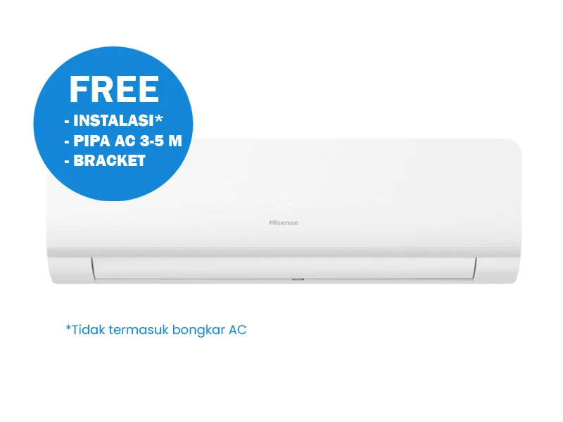 HISENSE AC SPLIT 1 PK STANDARD WHITE | eci.id by Electronic City