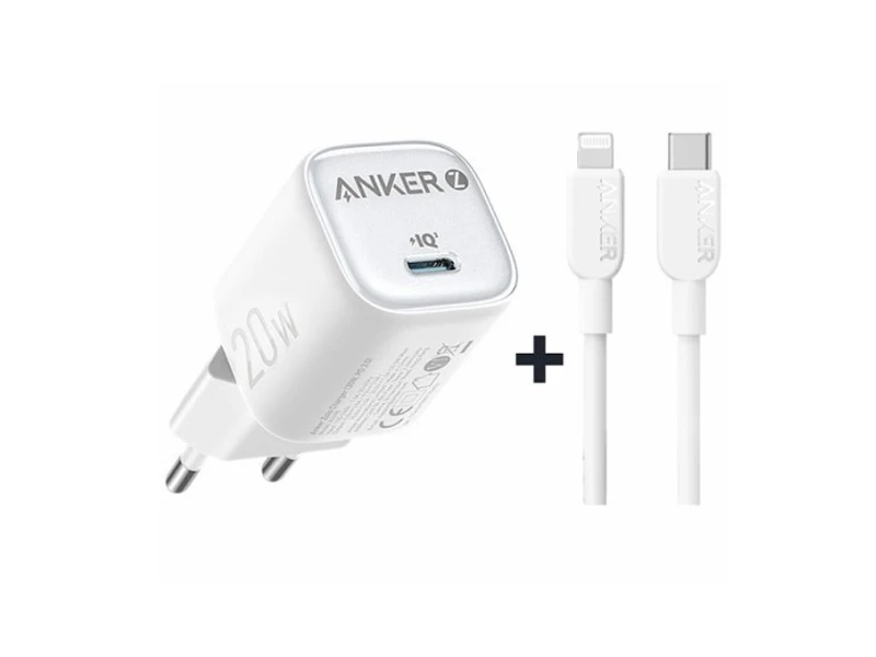 ANKER ZOLO CHARGER 20 W PD 3.0 WHITE | eci.id by Electronic City