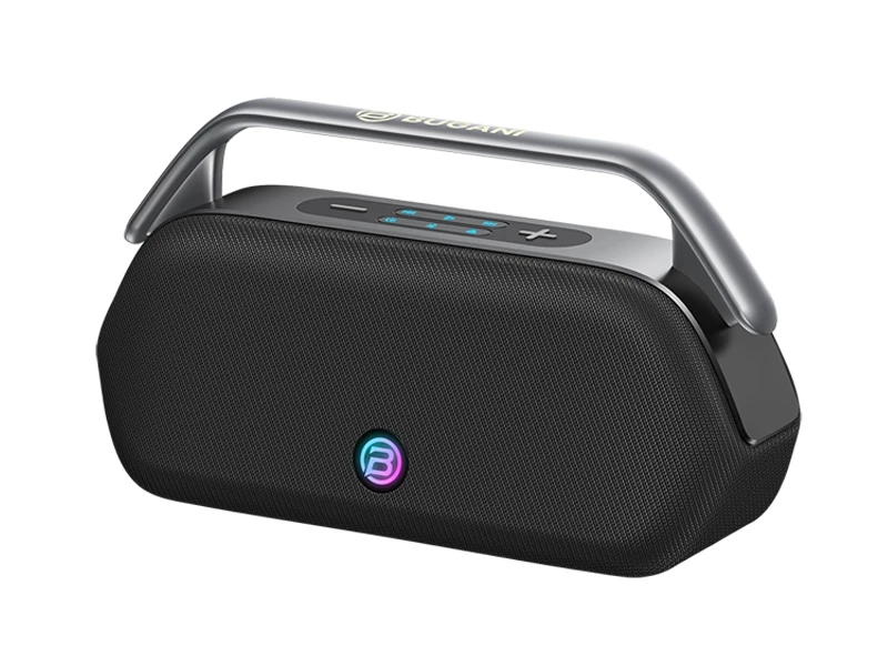 BUGANI WIRELESS BLUETOOTH SPEAKER BLACK - BG BOOST MAX/BL | eci.id by Electronic City