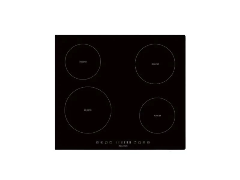DELIZIA BUILT IN INDUCTION HOB GLASS 4 BURNER BLACK | eci.id by Electronic City