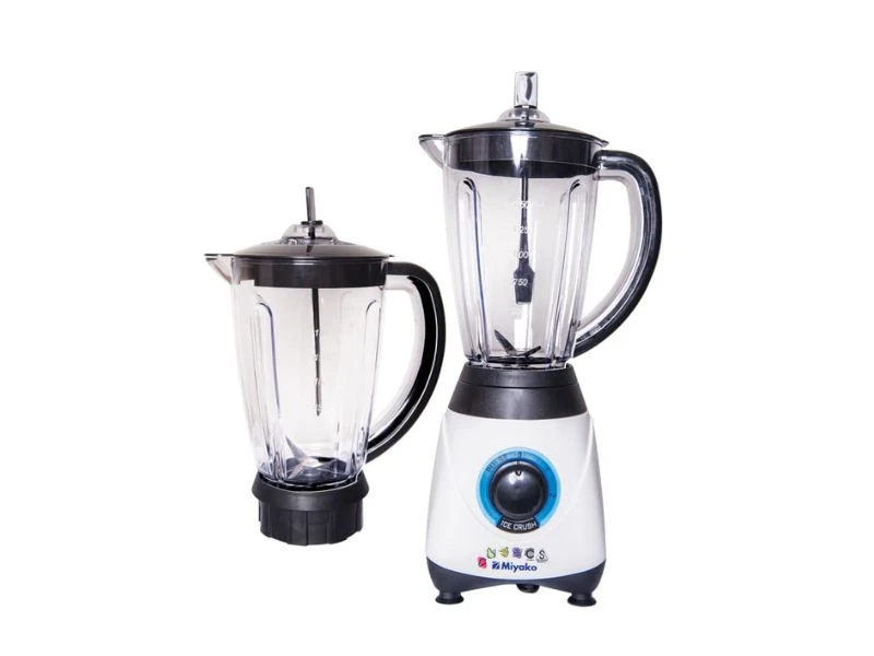 MIYAKO BLENDER 2 L PLASTIC WHITE BLACK | eci.id by Electronic City