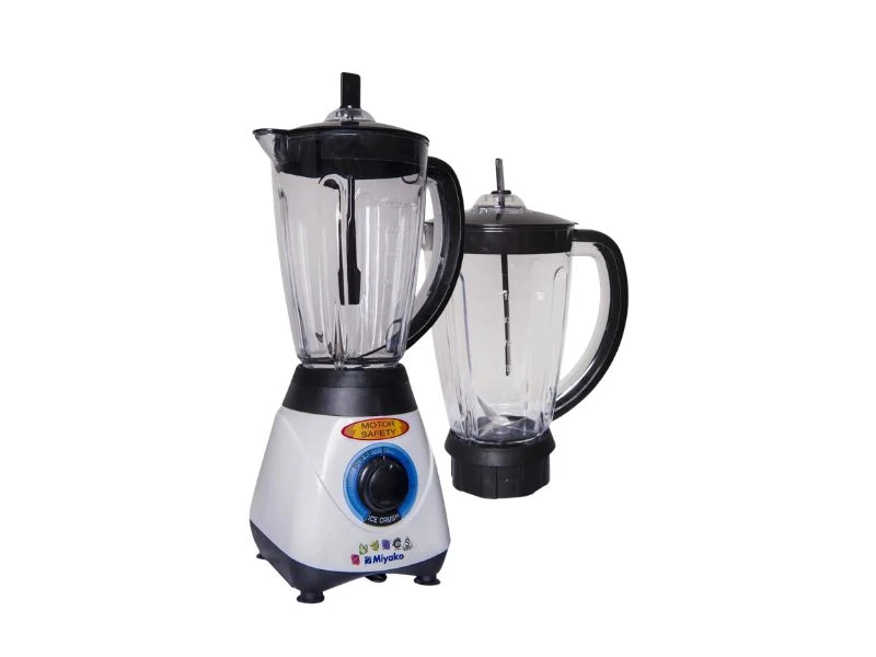 MIYAKO BLENDER 2 L PLASTIC WHITE BLACK | eci.id by Electronic City