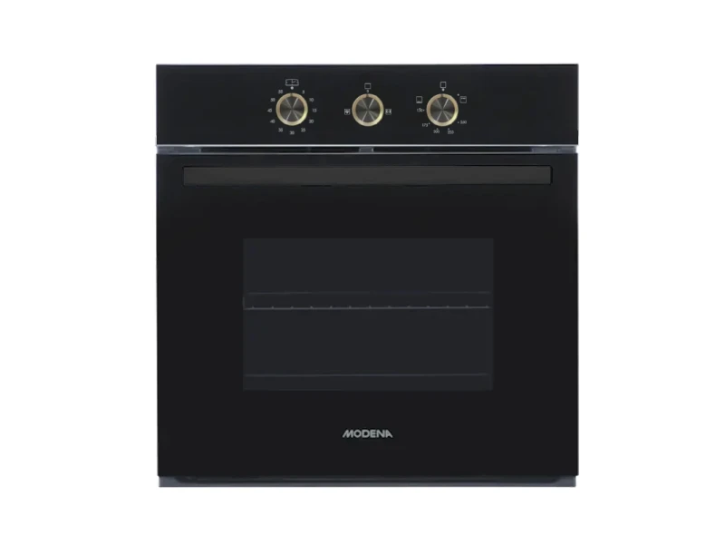 MODENA BUILT IN OVEN GAS 60 L BLACK | eci.id by Electronic City