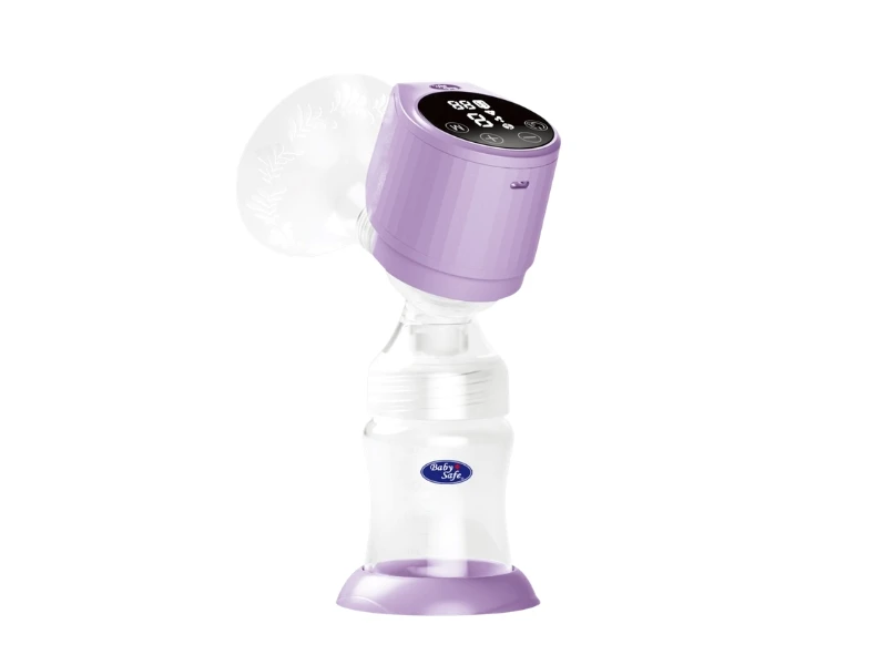 BABY SAFE PORTABLE BREAST PUMP PURPLE