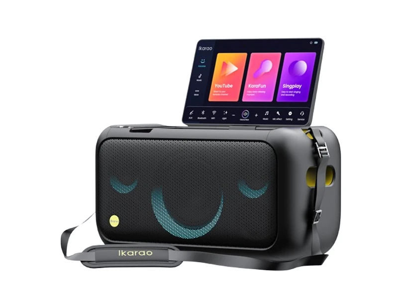 IKARAO PARTY BOX SMART KAROKE BLACK - BREAK X1 | eci.id by Electronic City