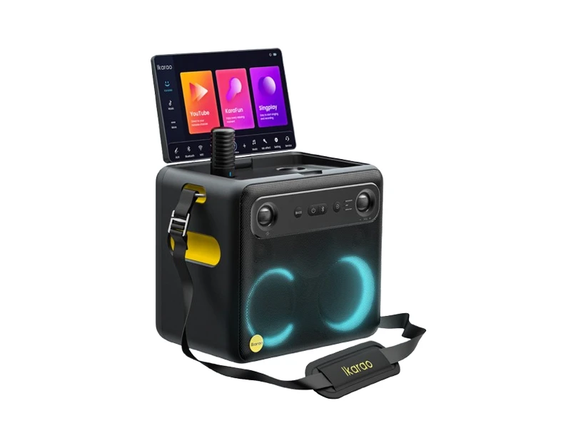 IKARAO PARTY BOX SMART KAROKE BLACK - BREAK X2 | eci.id by Electronic City