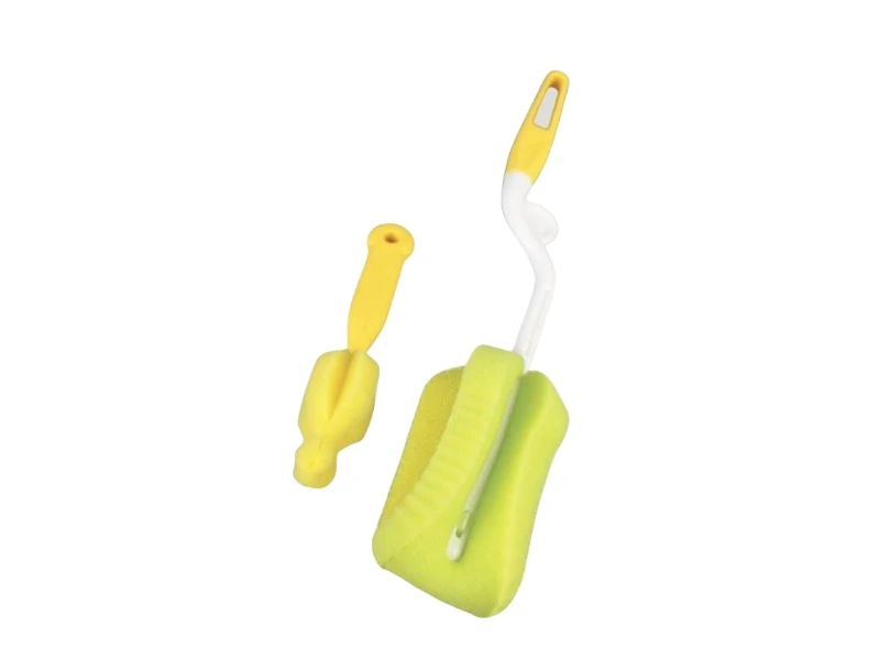 BABY SAFE SPONGE BRUSH YELLOW
