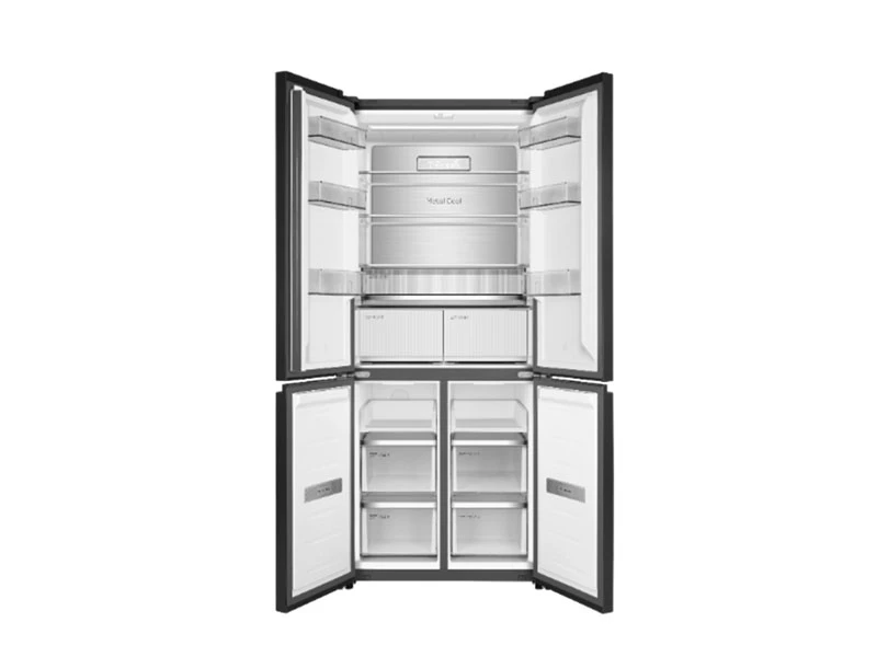 TCL REFRIGERATOR SIDE BY SIDE 521 L BLACK | eci.id by Electronic City