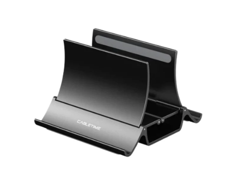 CABLETIME 3IN1 VERTICAL LAPTOPSTAND GRAY | eci.id by Electronic City