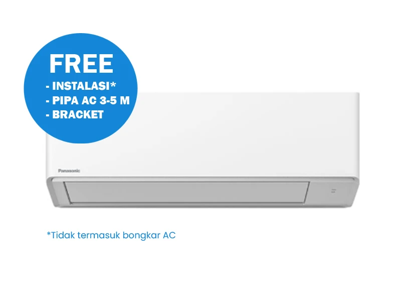 PANASONIC AC SPLIT 1/2 PK STANDARD WHITE | eci.id by Electronic City