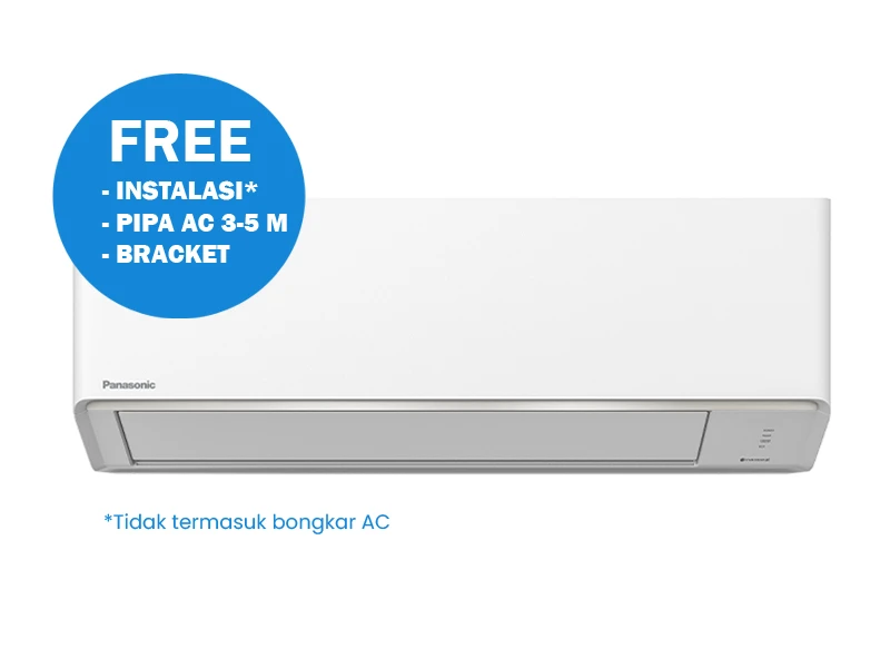 PANASONIC AC SPLIT 2.5 PK STANDARD WHITE | eci.id by Electronic City