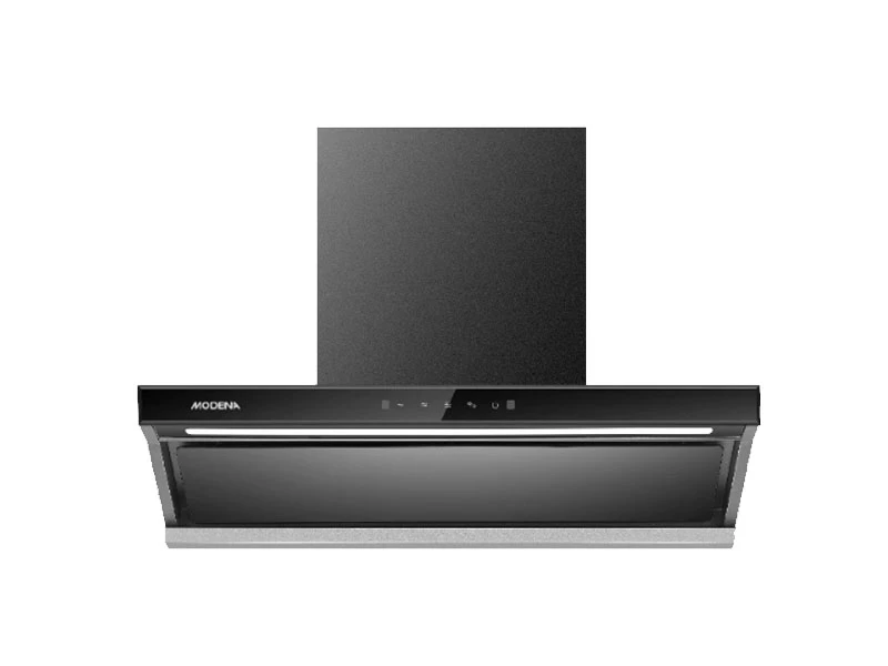 MODENA CHIMNEY HOOD 90 CM BLACK | eci.id by Electronic City