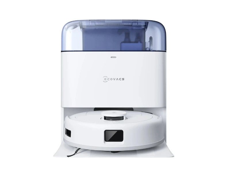 ECOVACS ROBOT VACUUM CLEANER WHITE BLUE