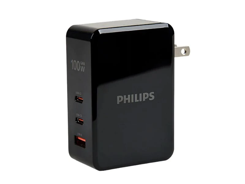 PHILIPS DLP9710CB CHARGER 100W BLACK | eci.id by Electronic City