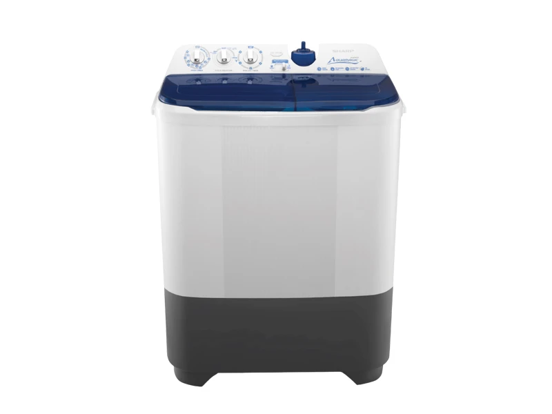 SHARP WASHING MACHINE TWIN TUB 9 KG BLUE | eci.id by Electronic City