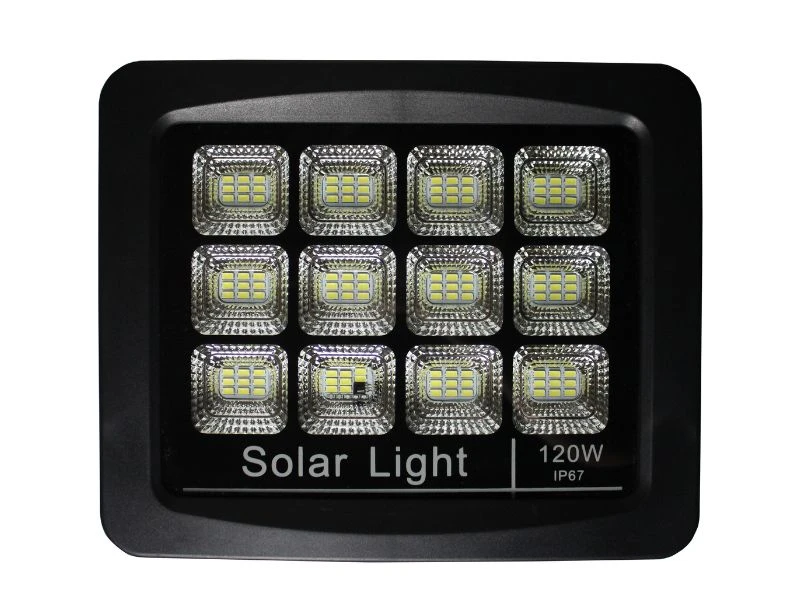 LIGHTRONIC SOLAR FLOOD LIGHT 120 W BLACK