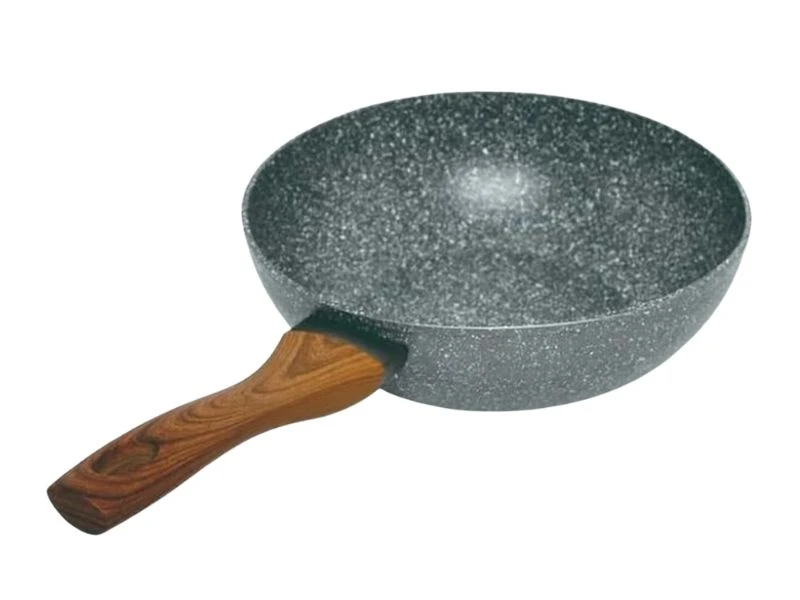 CYPRUZ MARBLE WOKPAN 20 CM GRAY | eci.id by Electronic City