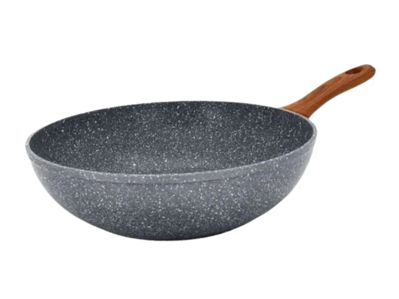 CYPRUZ MARBLE WOKPAN 28 CM GRAY | eci.id by Electronic City