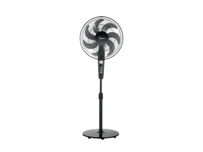 MIDEA STANDING FAN BLACK | eci.id by Electronic City