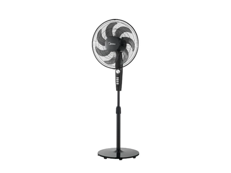 MIDEA STANDING FAN BLACK | eci.id by Electronic City