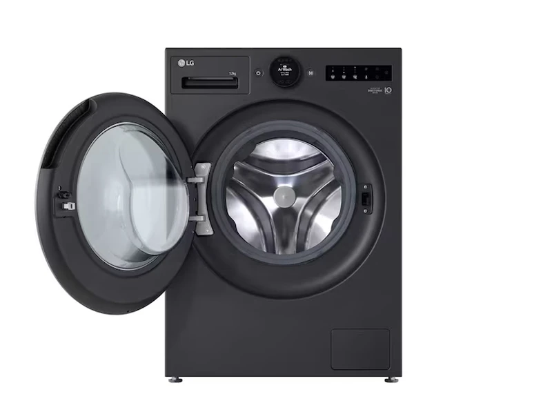 LG WASHING MACHINE FRONT LOADING 12 KG BLACK | eci.id by Electronic City