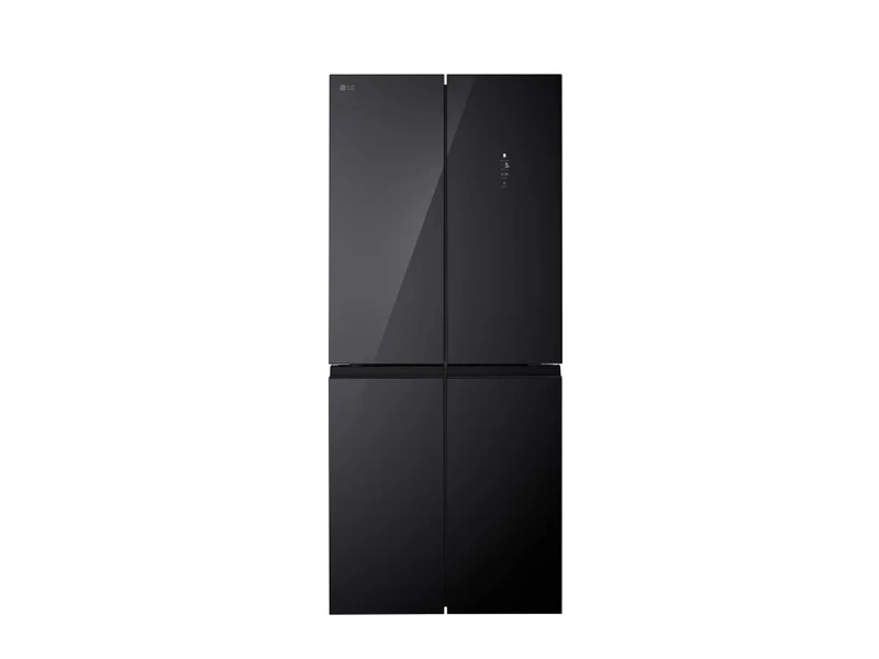LG REFRIFERATOR MULTIDOOR 434 L BLACK | eci.id by Electronic City