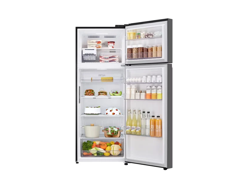 LG REFRIGERATOR 2 DOOR 493 L BLACK | eci.id by Electronic City
