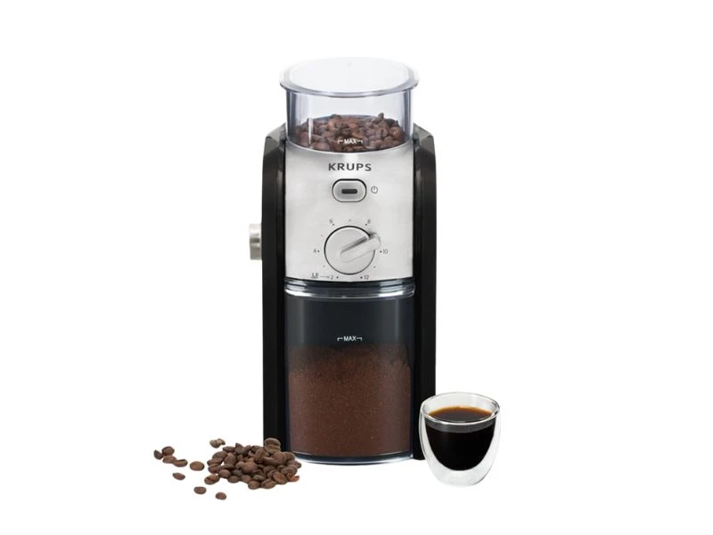 KRUPS COFFEE GRINDER BLACK SILVER | eci.id by Electronic City