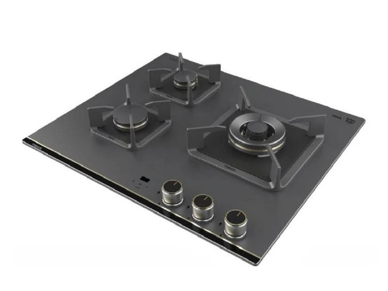 TEKA BUILT IN HOB GAS 3 BURNER BLACK | eci.id by Electronic City