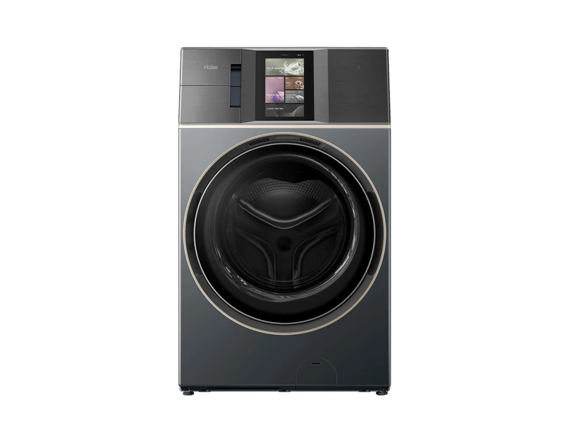 AQUA WASHING MACHINE FRONT LOADING 24 KG DARK GREY | eci.id by Electronic City