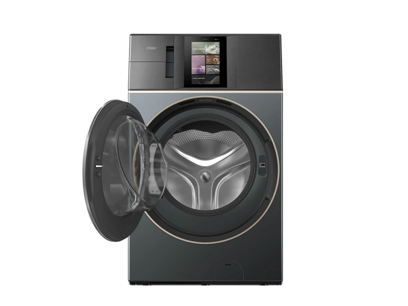 AQUA WASHING MACHINE FRONT LOADING 24 KG DARK GREY | eci.id by Electronic City