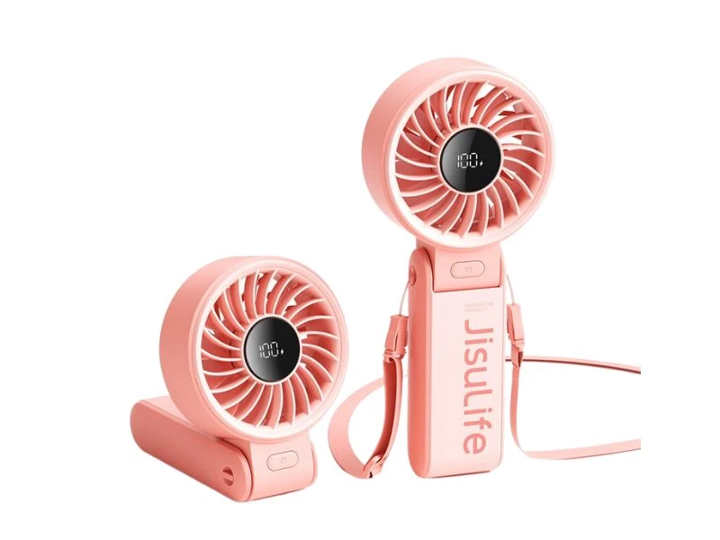 JISULIFE HANDFAN LIFE7FOLD 5000MAH PINK | eci.id by Electronic City