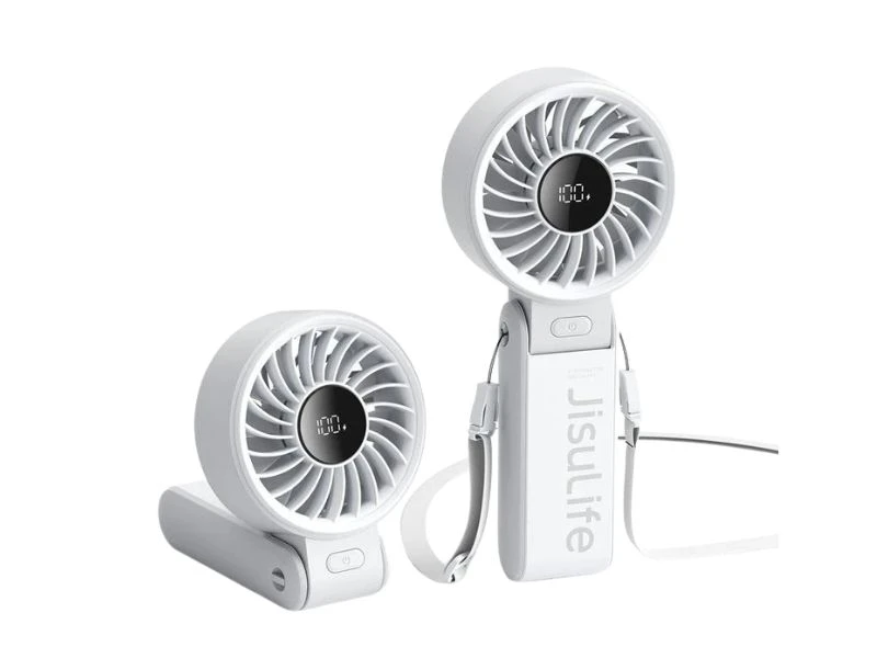 JISULIFE HAND FAN LIFE 7 FOLD 5000 MAH GREY