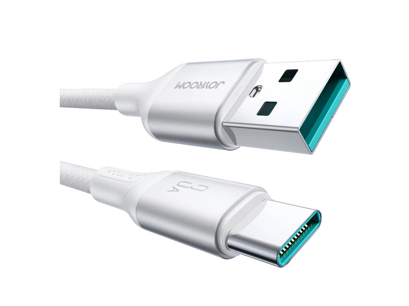 JOYROOM DATA CABLE FAST CHARGING USB TO C 3A 2M WHITE