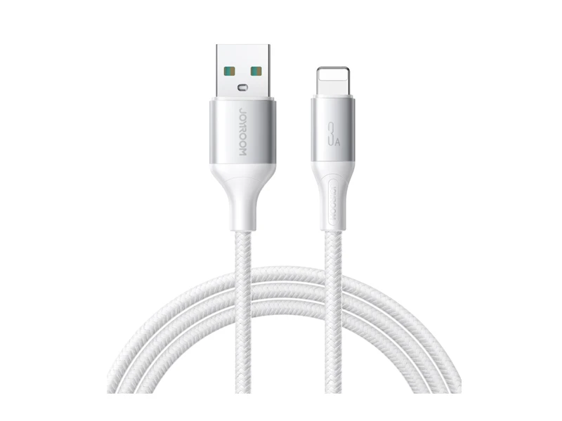 JOYROOM DATA CABLE FAST CHARGING USB TO L 3A 1M WHITE | eci.id by Electronic City