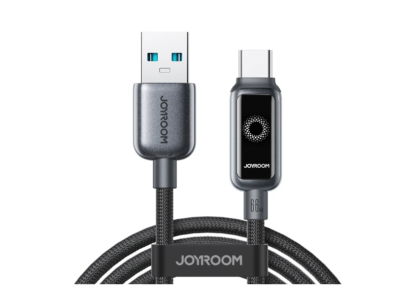 JOYROOM CABLE FAST CHARGING USB TO C 66W 1.2M BLACK