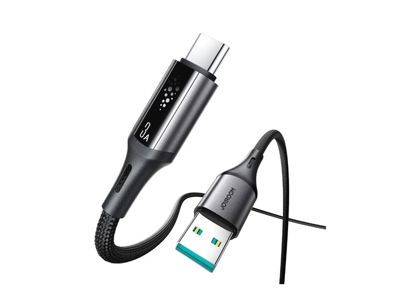 JOYROOM DATA CABLE FAST CHARGING USB TO C 3A 1.2M BLACK | eci.id by Electronic City