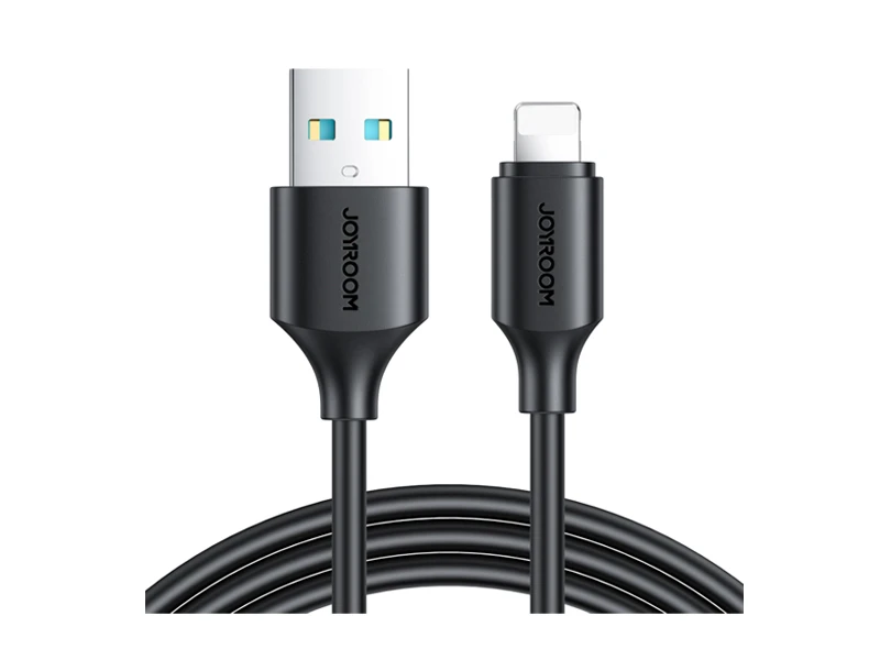 JOYROOM DATA CABLE FAST CHARGING USB TO L 3A 2M BLACK | eci.id by Electronic City