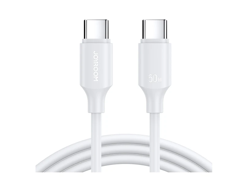 JOYROOM DATA CABLE FAST CHARGING C TO TYPE C 60W WHITE