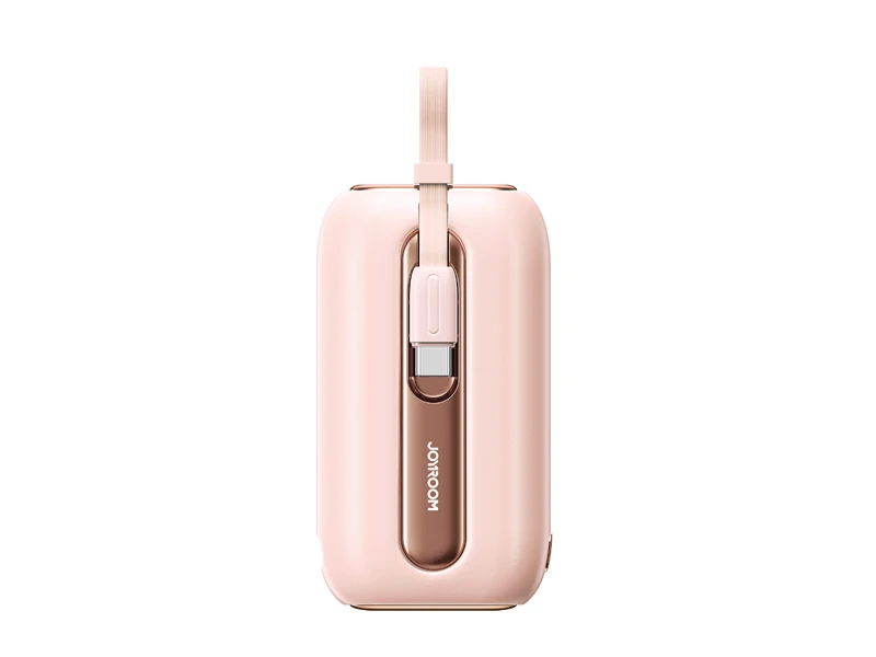 JOYROOM MINI POWER BANK FAST CHARGING 10000 MAH 22.5W PINK