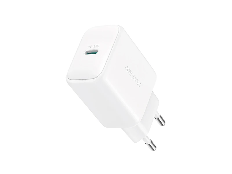JOYROOM ADAPTER FAST CHARGING 20W PD USB C WHITE | eci.id by Electronic City