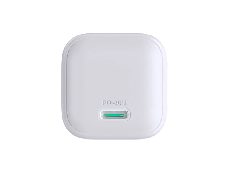 JOYROOM ADAPTOR MINI GAN 30W PD FAST CHARGING TYPE C WHITE | eci.id by Electronic City